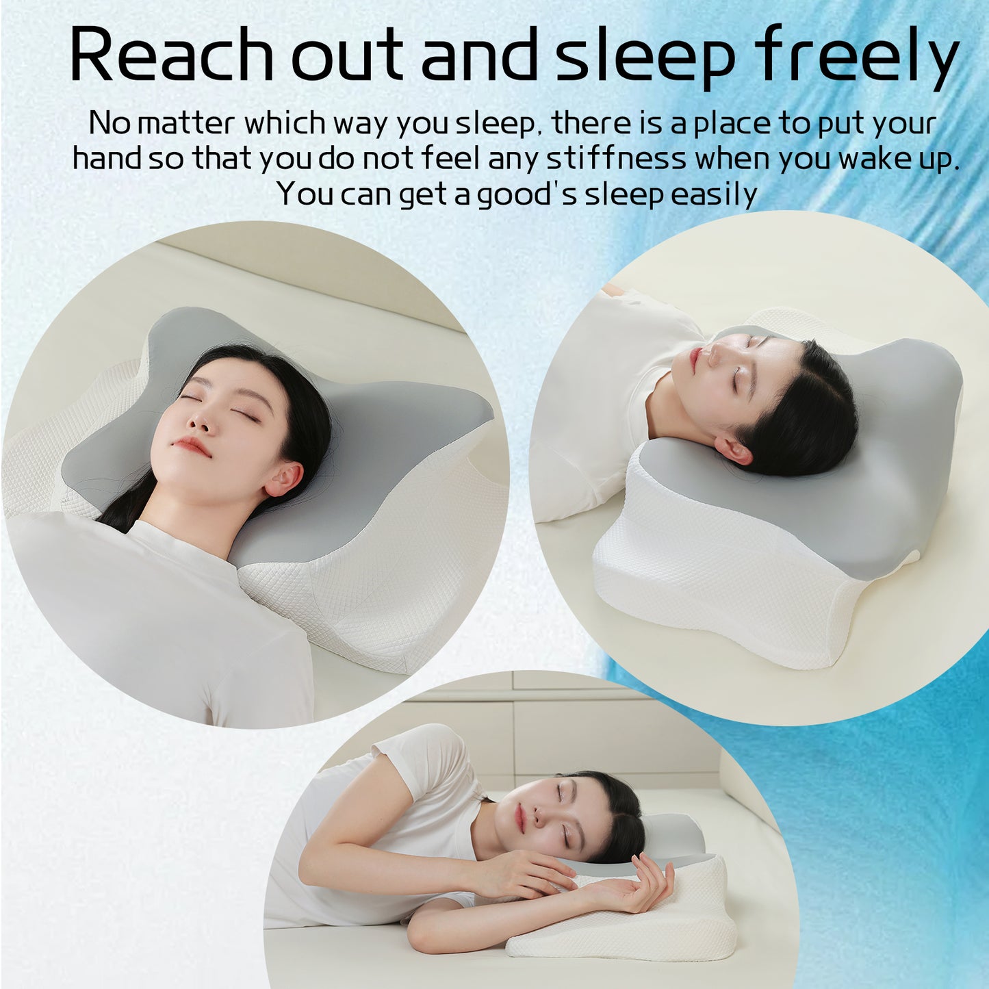 Butterfly-shaped pillow