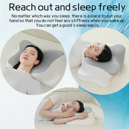 Butterfly-shaped pillow