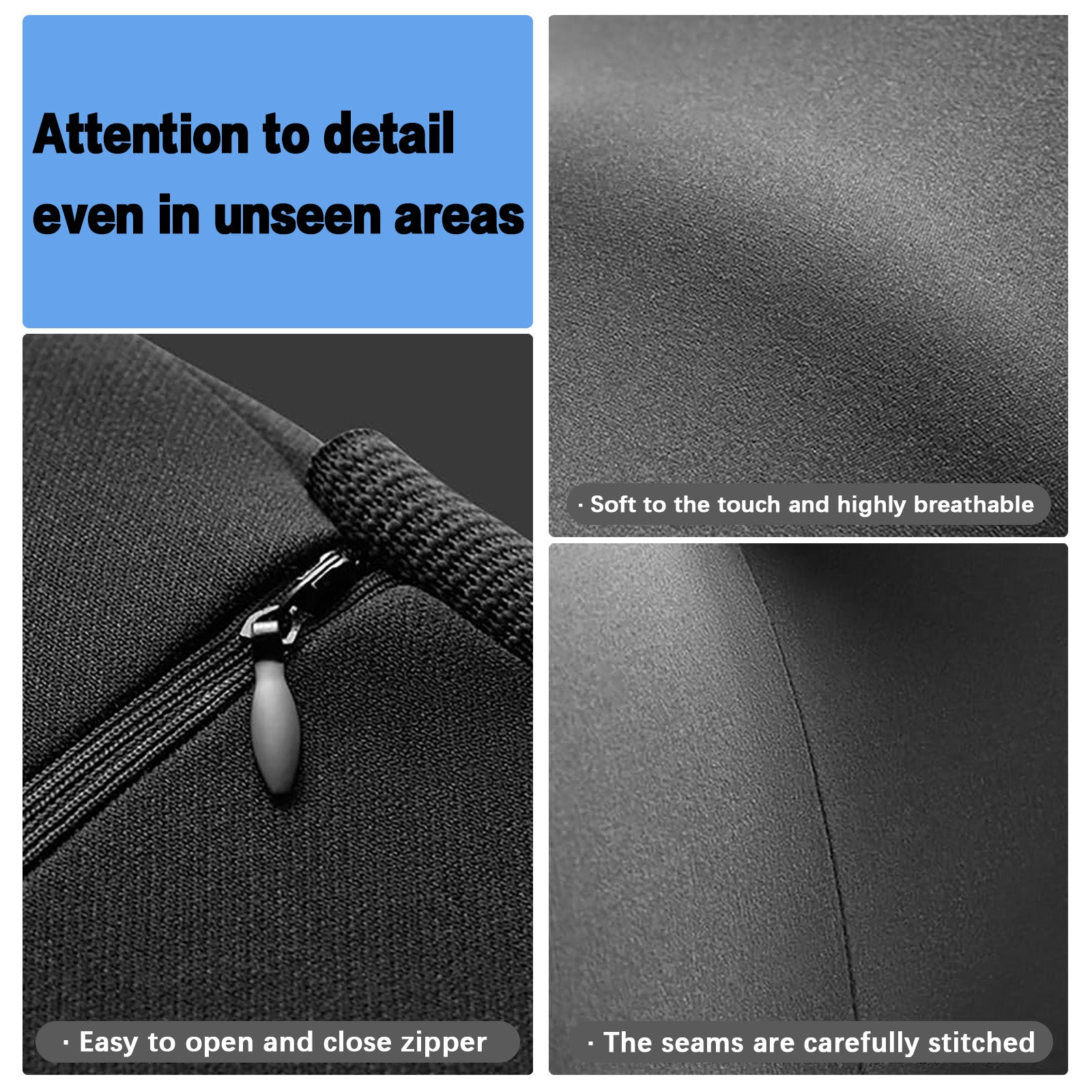 Memory Foam Lumbar Support Cushion