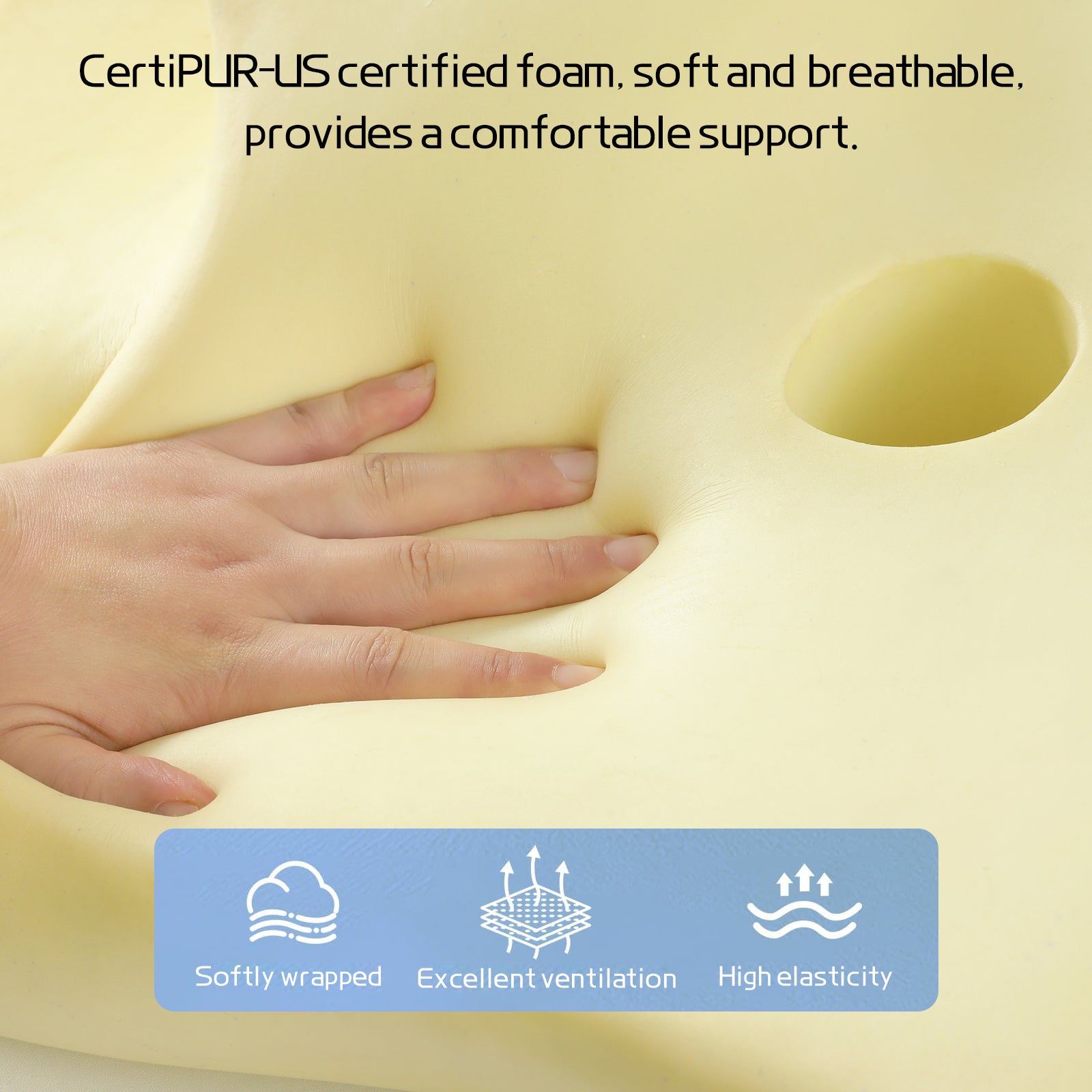 Butterfly-shaped pillow-Cervical Neck Pillow