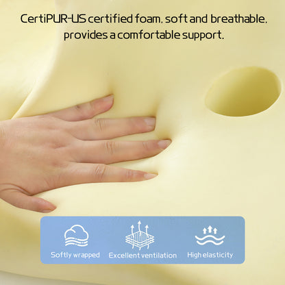 Butterfly-shaped pillow