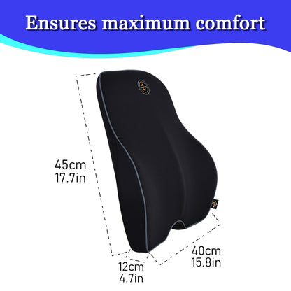 Lumbar Support Pillow for Car, Office, and Gaming Chair