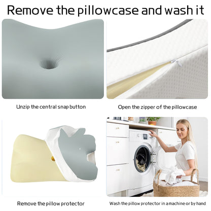 Butterfly-shaped pillow