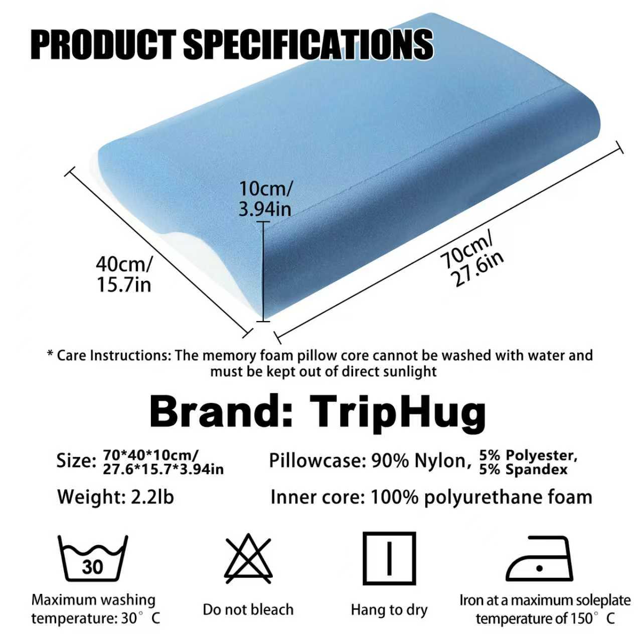 Cooling Memory Foam Pillow
